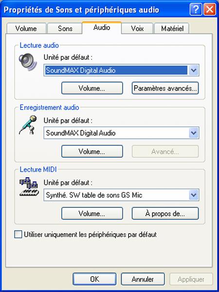 TÉLÉCHARGER APPLICATION DE PANNEAU DE CONFIGURATION SOUNDMAX DE TÉLÉCHARGER CONFIGURATION SOUNDMAX APPLICATION PANNEAU DE